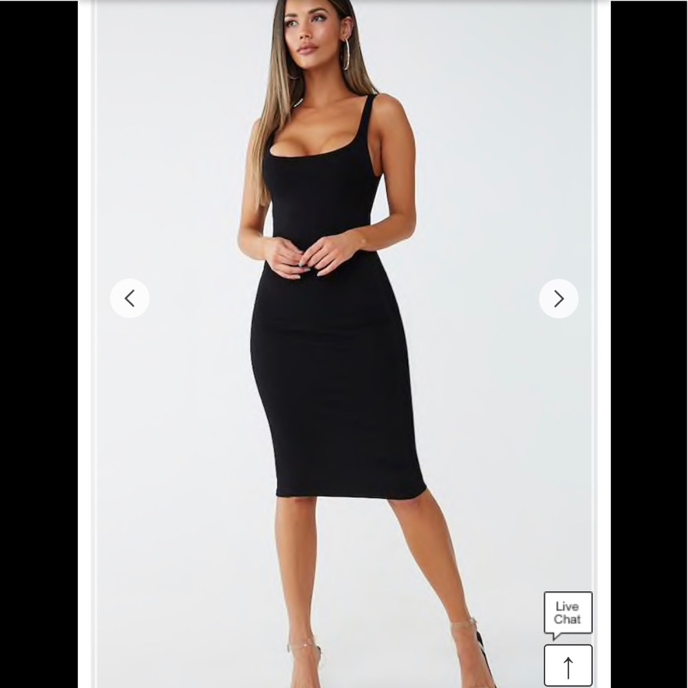 Forever 21 Black Bodycon Dress